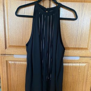 F21 Tank Blouse With Front Detailing - 2X